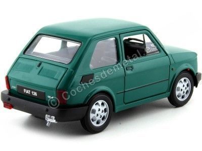 1972 Fiat 126 (Seat 126) Verde 1:21 Welly 24066 Cochesdemetal.es 2