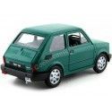 Cochesdemetal.es 1972 Fiat 126 (siège 126) Green 1:21 Welly 24066