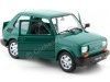 Cochesdemetal.es 1972 Fiat 126 (siège 126) Green 1:21 Welly 24066