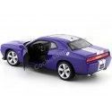 Cochesdemetal.es 2012 Dodge Challenger SRT Violeta 1:24 Welly 24049