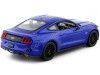 Cochesdemetal.es 2015 Ford Mustang GT Metallic Blue 1:24 Welly 24062