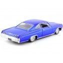 Cochesdemetal.es 1965 Chevrolet Impala SS 396 Métallisé Blue Tuning 1:24 Welly 22417