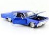 Cochesdemetal.es 1965 Chevrolet Impala SS 396 Métallisé Blue Tuning 1:24 Welly 22417