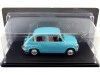 CARSDEMETAL.ES 1960 FIAT 600D (siège 600d) Blue "CARS INPEPTABLE" 1:24 Éditorial Salvat ES21