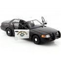 Cochesdemetal.es 2011 Ford Crown Victoria Police Interceptor California Highway Patrol "Hot Pursuit" 1:24 Greenlight 85523