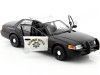 Cochesdemetal.es 2011 Ford Crown Victoria Police Interceptor California Highway Patrol "Hot Pursuit" 1:24 Greenlight 85523