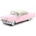 Cochesdemetal.es 1955 Cadillac Fleetwood Series 60 Rosa / Beige 1:24 Greenlight 84098