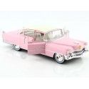 Cochesdemetal.es 1955 Cadillac Fleetwood Series 60 Rosa / Beige 1:24 Greenlight 84098