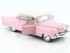 Cochesdemetal.es 1955 Cadillac Fleetwood Series 60 Rosa / Beige 1:24 Greenlight 84098