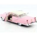 Cochesdemetal.es 1955 Cadillac Fleetwood Series 60 Rosa / Beige 1:24 Greenlight 84098