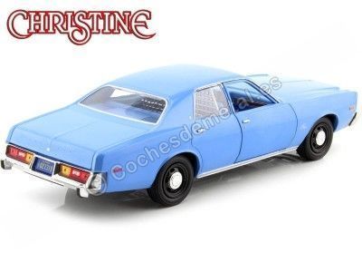 Cochesdemetal.es 1977 Plymouth Fury "Christine Detective Rudolph Junkins" 1:24 Greenlight 84142 2