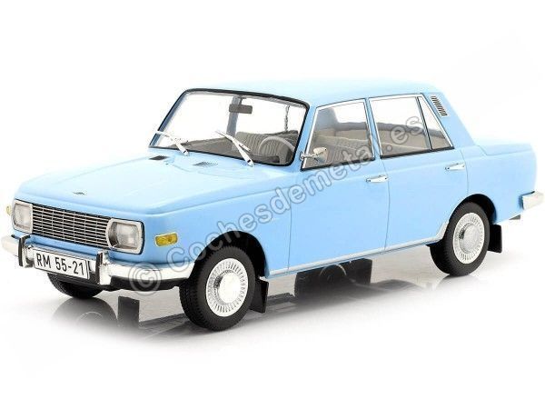 Cochesdemetal.es 1967 Wartburg 353 Azul 1:18 MC Group 18259