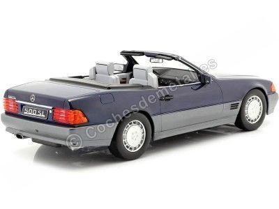 1993 Mercedes-Benz 500 SL Convertible (R129) Blue Metallic 1:18 KK-Scale 180373 En Liquidación Cochesdemetal.es 2