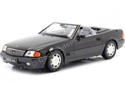 1993 Mercedes-Benz 500 SL Convertible (R129) Black Metallic 1:18 KK-Scale 180371 En Liquidación Cochesdemetal.es