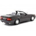 Cochesdemetal.es 1993 Mercedes-Benz 500 SL Cabriolet (R129) Noir métallique 1:18 kk 180371