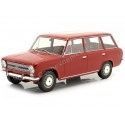 Cochesdemetal.es 1972 Fiat 124 Famille (siège 124 Familier) Rojo 1:18 Triple-9 1800221