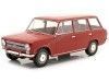 Cochesdemetal.es 1972 Fiat 124 Famille (siège 124 Familier) Rojo 1:18 Triple-9 1800221