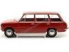 Cochesdemetal.es 1972 Fiat 124 Famille (siège 124 Familier) Rojo 1:18 Triple-9 1800221