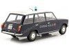 Cochesdememetal.es 1972 FIAT 124 Famille (siège 124 Familier) "Carabinieri" Azul / Blanco 1:18 Triple-9 1800222
