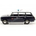 Cochesdemetal.es 1972 Fiat 124 Familiare (Seat 124 Familiar) "Carabinieri" Azul/Blanco 1:18 Triple-9 1800222