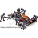 CARSDEMETAL.ES SET 7 Boîtes Mécanique Formule 1 Red Bull 1:18 American Diorama 7655