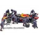 CARSDEMETAL.ES SET 7 Boîtes Mécanique Formule 1 Red Bull 1:18 American Diorama 7655