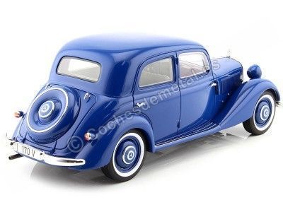 1939 Mercedes-Benz 170V (W136) Azul Eléctrico 1:18 BoS-Models 412 Cochesdemetal.es 2