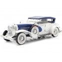 Cochesdemetal.es 1934 Duesenberg Phaeton II SJ Azul / Blanco 1:18 Greenlight 13589