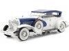 Cochesdemetal.es 1934 Duesenberg Phaeton II SJ Azul / Blanco 1:18 Greenlight 13589
