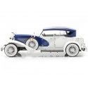 Cochesdemetal.es 1934 Duesenberg Phaeton II SJ Azul / Blanco 1:18 Greenlight 13589