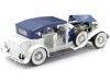 Cochesdemetal.es 1934 Duesenberg Phaeton II SJ Azul / Blanco 1:18 Greenlight 13589