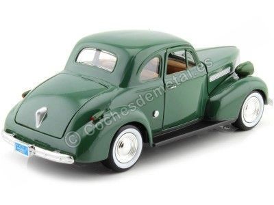 Cochesdemetal.es 1939 Chevrolet Coupe Verde 1:24 Motor Max 73247 2