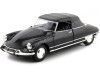 Cochesdemetal.es 1956 Citroen DS 19 Cabriolet Cerrado Negro 1:24 Welly 22506