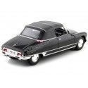 Cochesdemetal.ES 1956 Citroen DS 19 Cabriolet Cerrado NEGRO 1:24 Welly 22506
