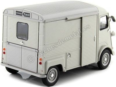 Cochesdemetal.es 1969 Citroen Type HY Gris Metal 1:24 Welly 24019 2