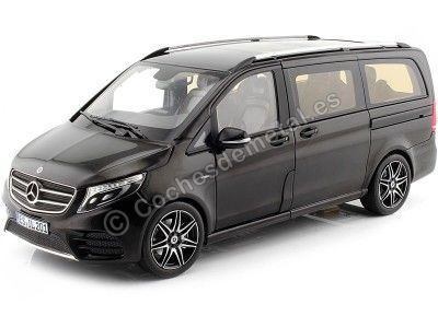 2018 Mercedes-Benz Monovolumen Clase V AMG-Line Viano W447 Negro Metalizado 1:18 Norev HQ 183860 Cochesdemetal.es