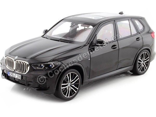 Cochesdemetal.es 2019 BMW X5 (G05) Negro Metalizado 1:18 Norev HQ 183280