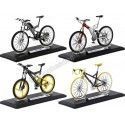 Carsdemetal.es Lot de quatre vélos métalliques à 1:10 Welly 62571 62572 62574 62576