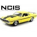 Cochesdemetal.es 1970 Dodge Challenger R/T 383 Magnum "NCIS" Amarillo/Negro 1:18 Greenlight 12845
