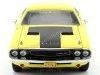 Cochesdemetal.es 1970 Dodge Challenger R / T 383 Magnum "NCIS" Amarillo / Negro 1:18 Greenlight 12845