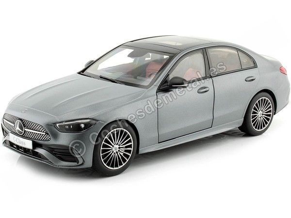 Cochesdemetal.es 2021 Mercedes-Benz Clase-C (W206) Gris Magno 1:18 Dealer Edition B66960638