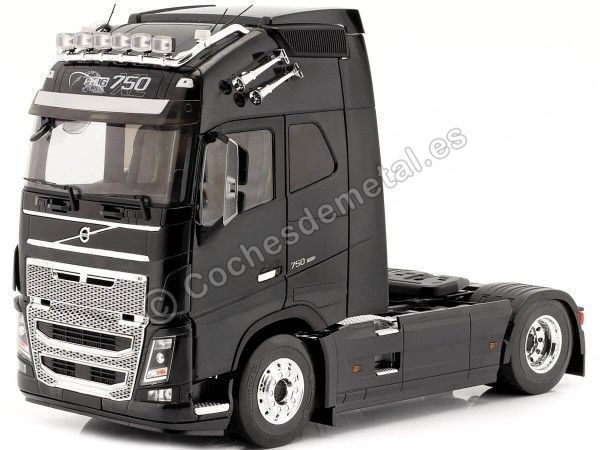 CARSDEMETAL.ES 2018 Volvo FH16 XL Cab noir 1:18 Modèles IXO PCL30209