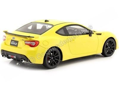 Cochesdemetal.es 2017 Subaru Brz GT Amarillo 1:18 Kyosho Samurai KSR18027Y 2