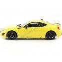 Cochesdemetal.es 2017 Subaru Brz GT Amarillo 1:18 Kyosho Samurai KSR18027Y