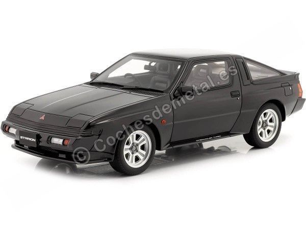 Cochesdemetal.es 1987 Mitsubishi staron 2.6 GSR-VR NEGRO 1:18 Kyosho Samurai KSR18034BK