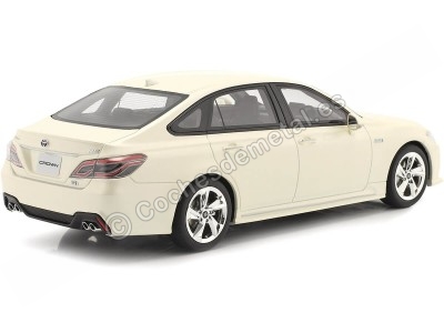 Cochesdemetal.es 2018 Toyota Crown 3.5 RS Advance Blanco 1:18 Kyosho Samurai KSR18042W 2