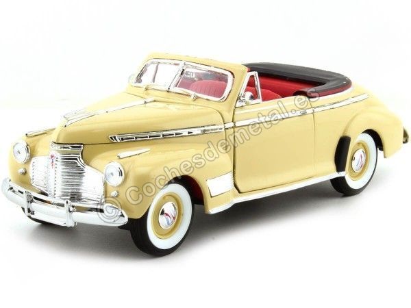 Cochesdemetal.es 1941 Chevrolet Special De Luxe Beige 1:24 Welly 22411