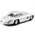 Cochesdemetal.es 1954 Mercedes-Benz 300 SL Gullwing "Alas de Gaviota" W198 Gris Plateado 1:24 Welly 24064