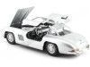 Cochesdemetal.es 1954 Mercedes-Benz 300 SL Gullwing "Alas de Gaviota" W198 Gris Plateado 1:24 Welly 24064