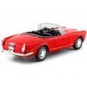 Carsdemetal.es 1960 Alfa Romeo Spider 2600 sans toit rouge 1:24 Wellly 24003